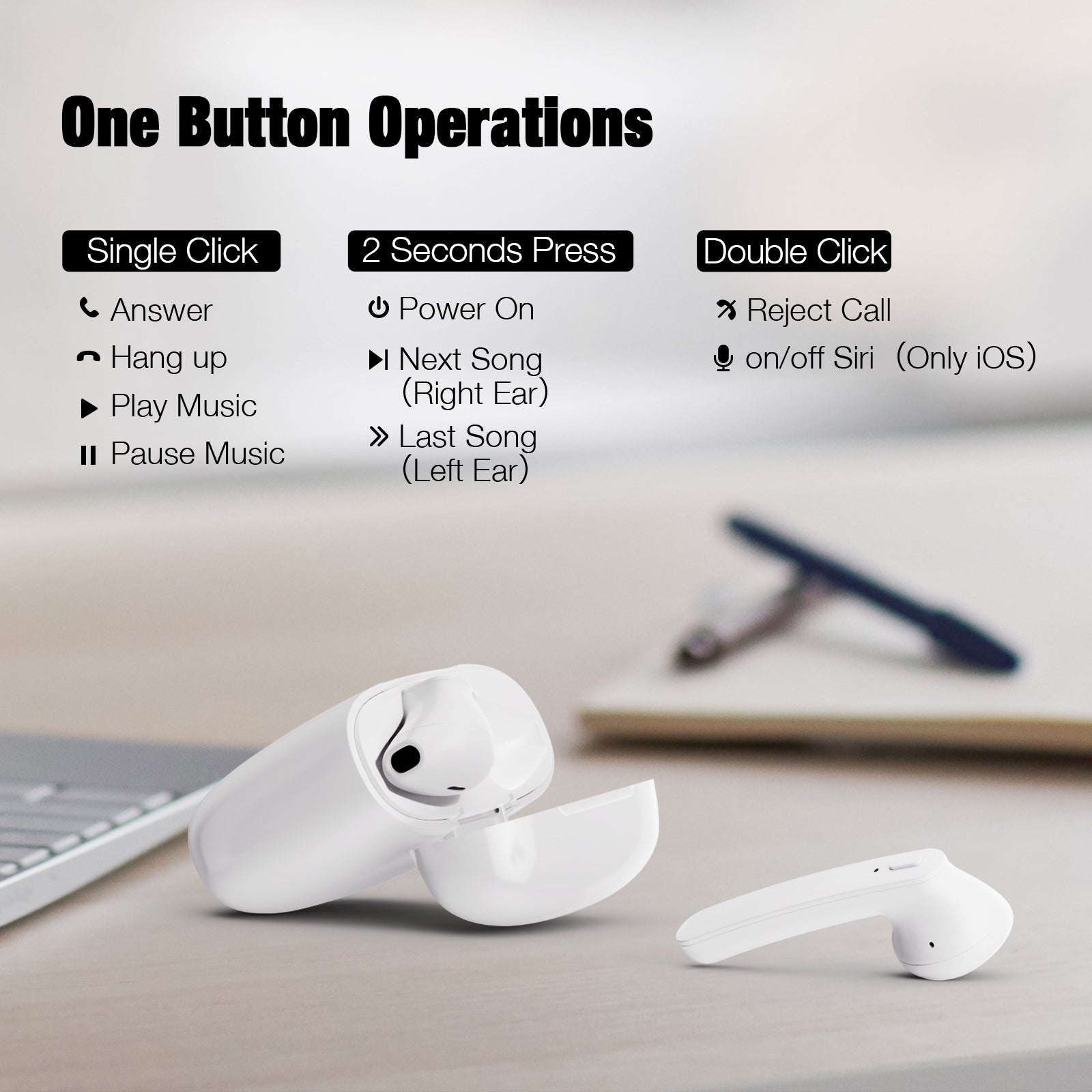 Wireless Earbuds T12